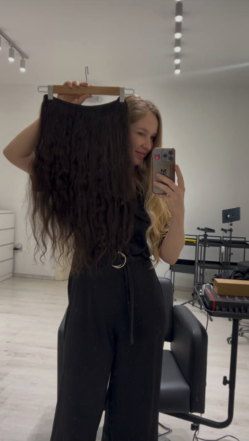 Before-and-after comparison of length and volume